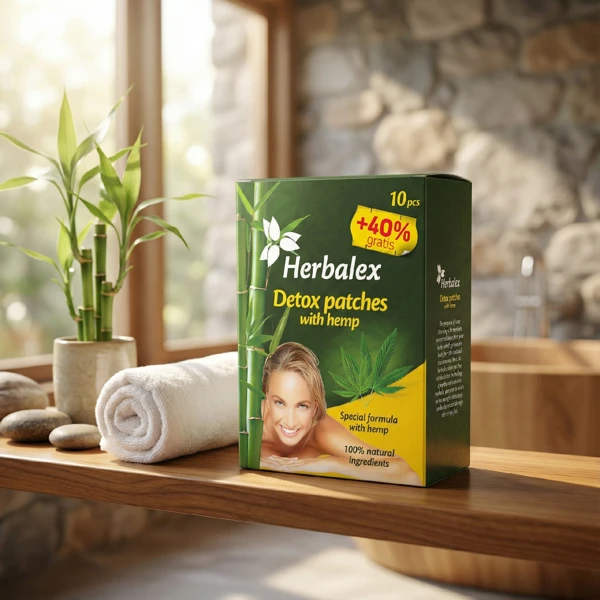 SwissMedicus® Herbalex – Detoxikační náplasti s konopím 14 ks
