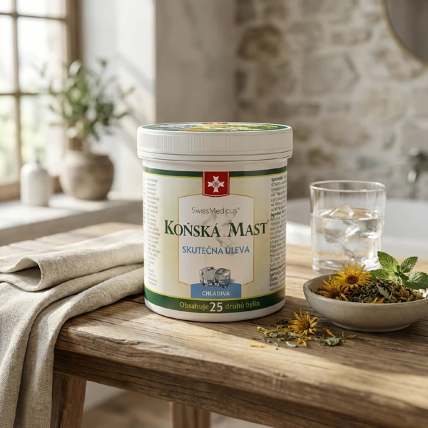 SwissMedicus® Koňská mast chladivá 250 ml