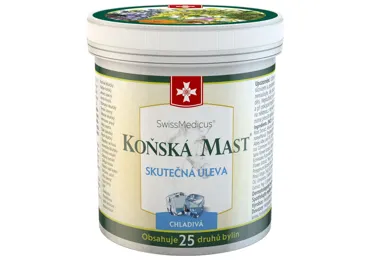 SwissMedicus® Koňská mast chladivá 500 ml