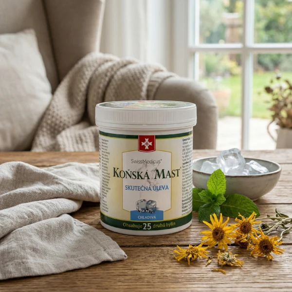 SwissMedicus® Koňská mast chladivá 500 ml