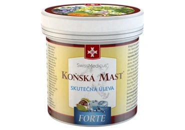 SwissMedicus® Koňská mast forte chladivá 250 ml
