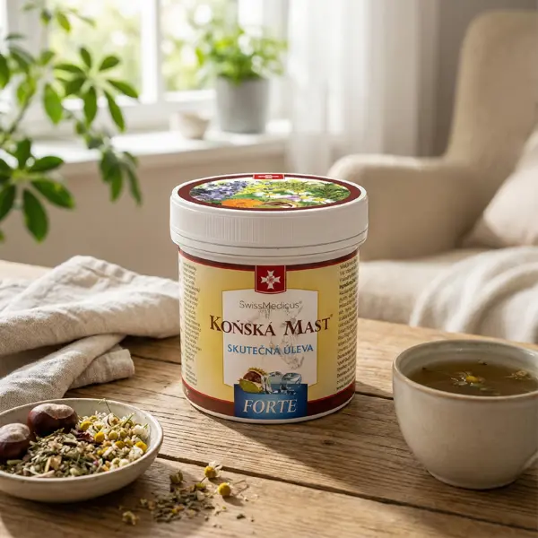SwissMedicus® Koňská mast forte chladivá 250 ml