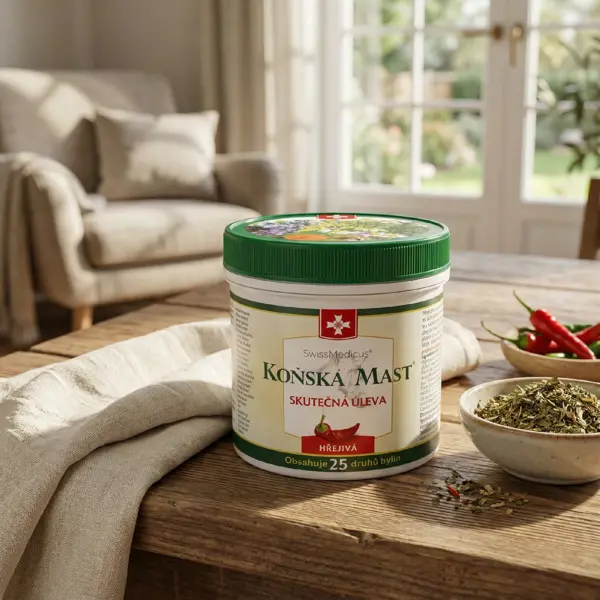 SwissMedicus® Koňská mast hřejivá 500 ml