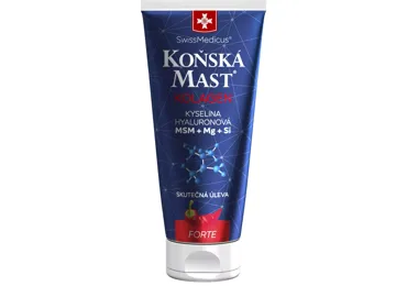 SwissMedicus® Koňská mast s kolagenem forte hřejivá 200 ml