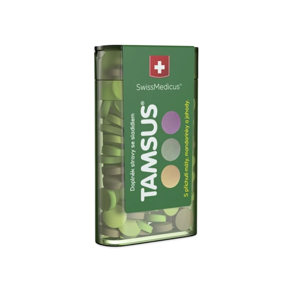 SwissMedicus® TAMSUS pastilky – pro lepší zažívání 40 ks