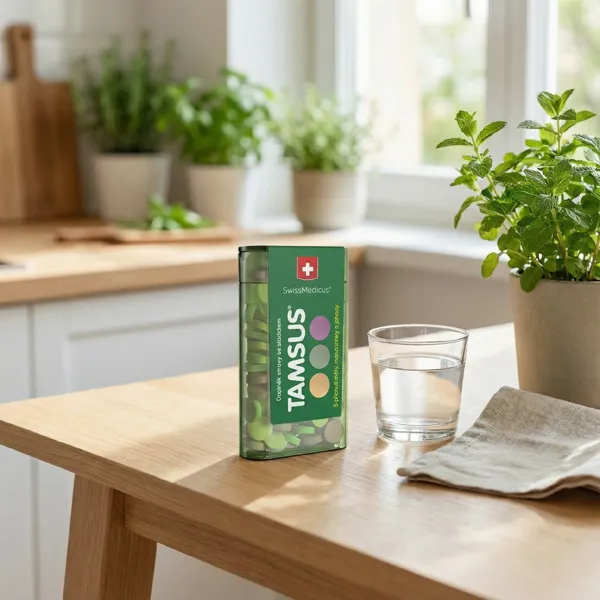 SwissMedicus® TAMSUS pastilky – pro lepší zažívání 40 ks