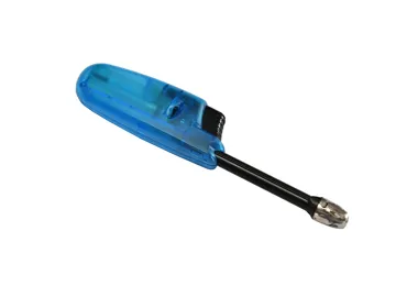 Teleskopický plynový zapalovač - modrý