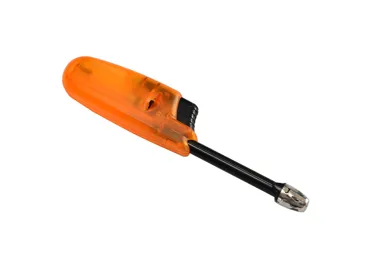 Teleskopický plynový zapalovač - oranžový