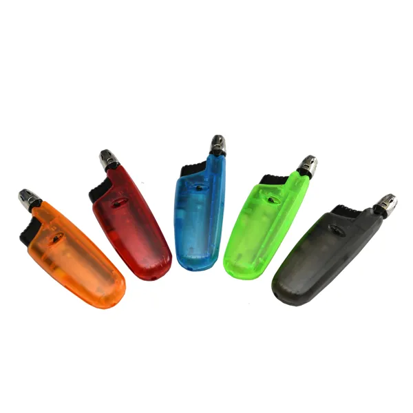 Teleskopický plynový zapalovač - zelený