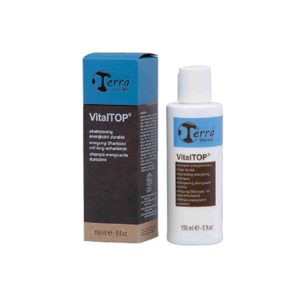 Terra BioCare VitalTOP - Long lasting šampon: energizující s dlouhotrvajícím účinkem - 150 ml