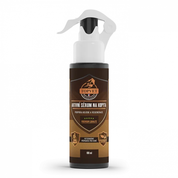 Topvet Aktivní sérum na kopyta pro koně 100 ml