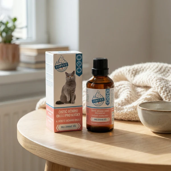 Topvet Čistič očního okolí pro kočky 50 ml