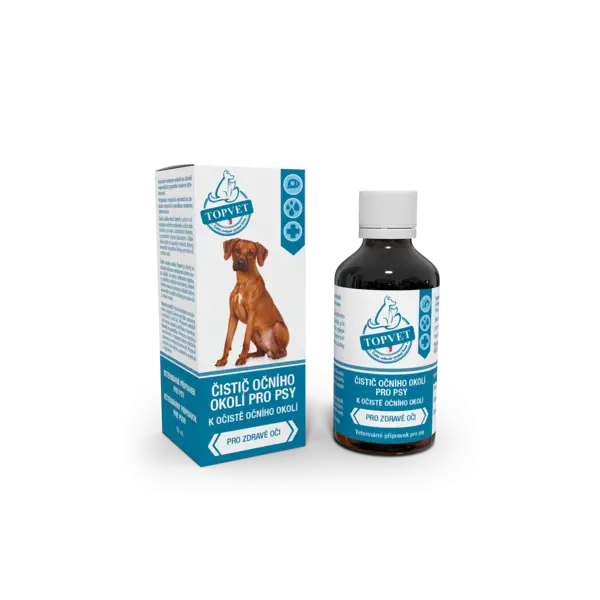 Topvet Čistič očního okolí pro psy 50 ml