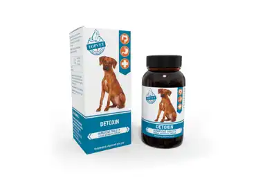 Topvet Humátové tablety - Detoxin pro psy 90 ks