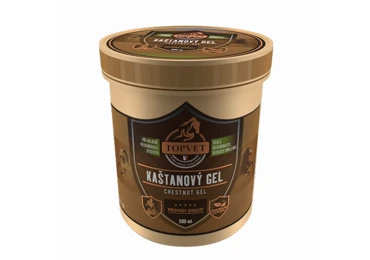 Topvet Kaštanový gel pro koně 500 ml