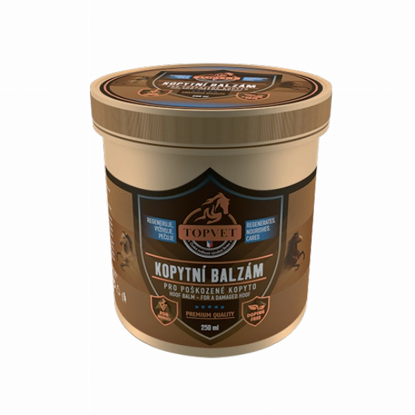Topvet Kopytní balzám pro poškozené kopyto pro koně 250 ml