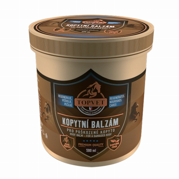 Topvet Kopytní balzám pro poškozené kopyto pro koně 500 ml