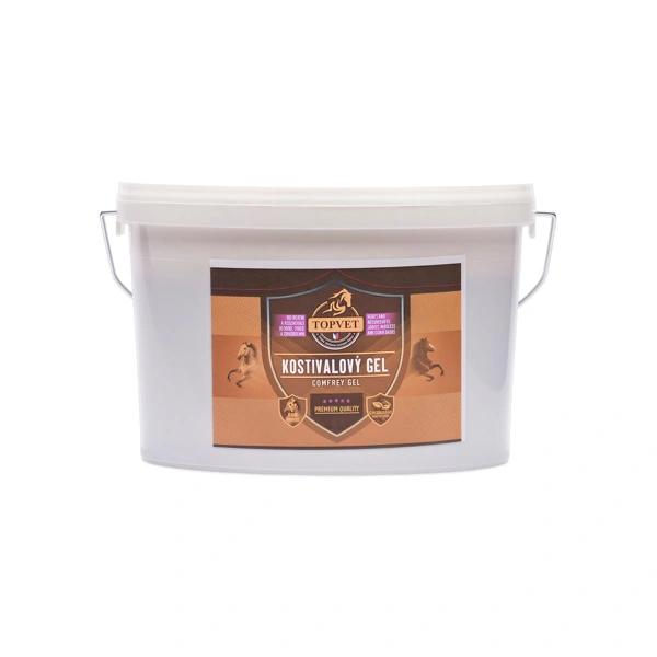 Topvet Kostivalový gel pro koně 2;7 l 2700 ml