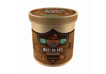 Topvet Mast na ekzematickou kůži pro koně 250 ml