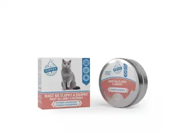 Topvet Mast na tlapky a drápky pro kočky 30 ml