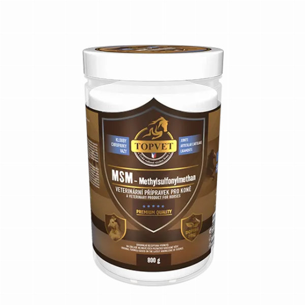 Topvet MSM pro koně 800 g