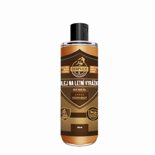 Topvet Olej na letní vyrážku pro koně 250 ml