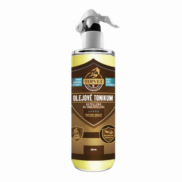 Topvet Olejové tonikum s repelentním účinkem 250 ml