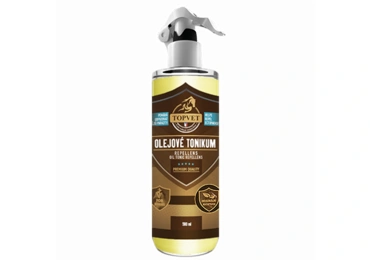 Topvet Olejové tonikum s repelentním účinkem pro koně 500 ml