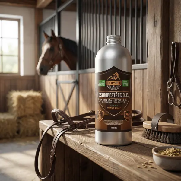 Topvet Ostropestřec olej 1000 ml