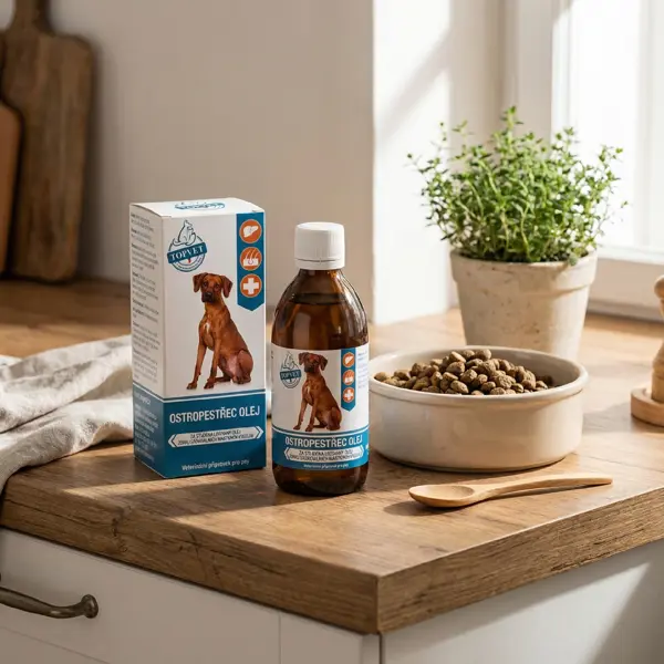 Topvet Ostropestřec olej pro psy 200 ml
