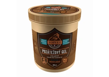 Topvet Pozátěžový gel - chladivý pro koně 500 ml