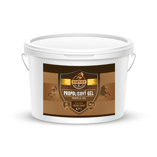 Topvet Propolisový gel 2;7 l 2700 ml