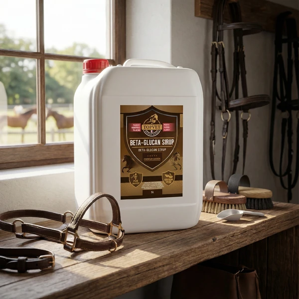 Topvet Sirup Beta-Glucan pro koně 5 l 5000 ml