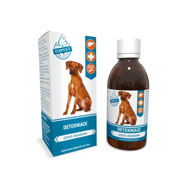 Topvet Sirup Detoxikace pro psy 200 ml