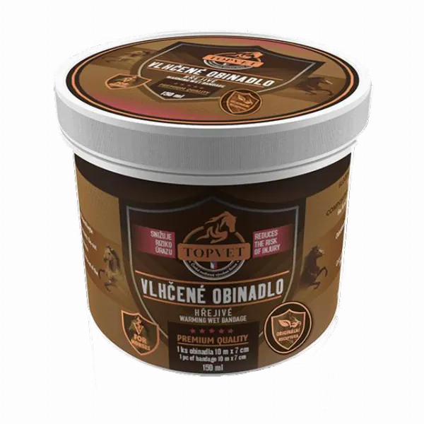 Topvet Vlhčené obinadlo hřejivé