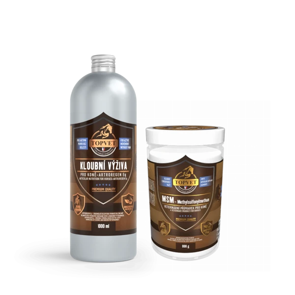 Topvet ZVÝHODNĚNÝ SET Kloubní výživa + MSM