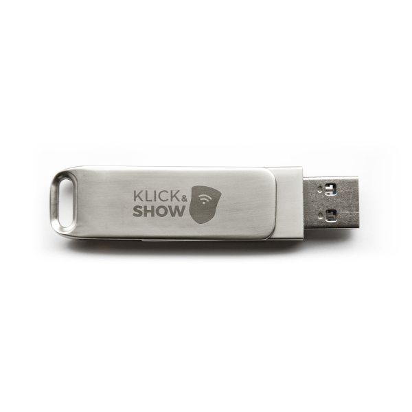 USB disk A/C s předinstalovaným klientem pro PC