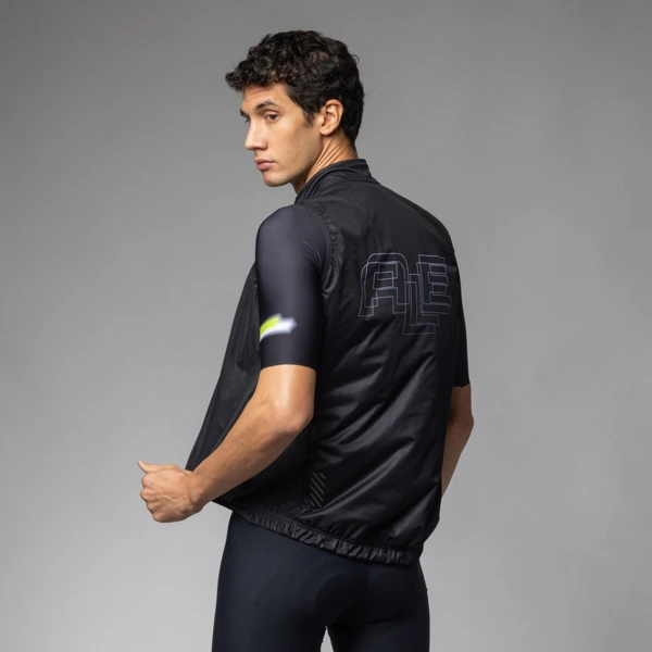 Větru odolná vesta ALÉ pánská SAUVAGE PR-E - Velikost 4XL