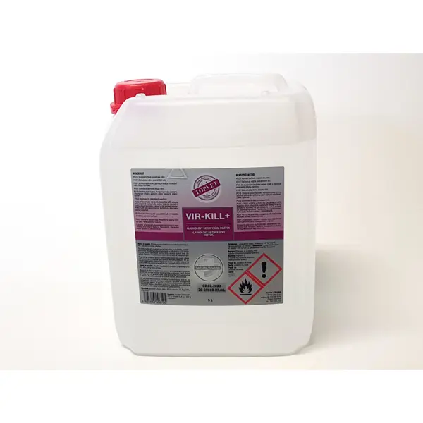 VIR-KILL+ (ANTI COVID) - tekutá dezinfekce na ruce, 5 l