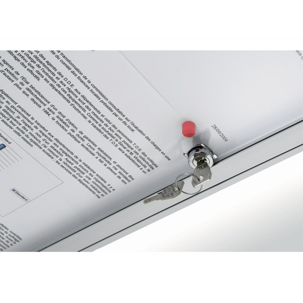 Obrázek pro LEG-7631742 Vitrína s otevíracími dveřmi 63,5x88,1 cm, ECONOMY