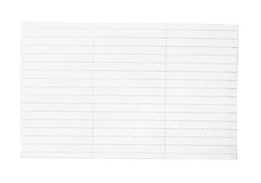 Vkládací štítky do magn. drážek 20x60 mm, 60 ks, bílé