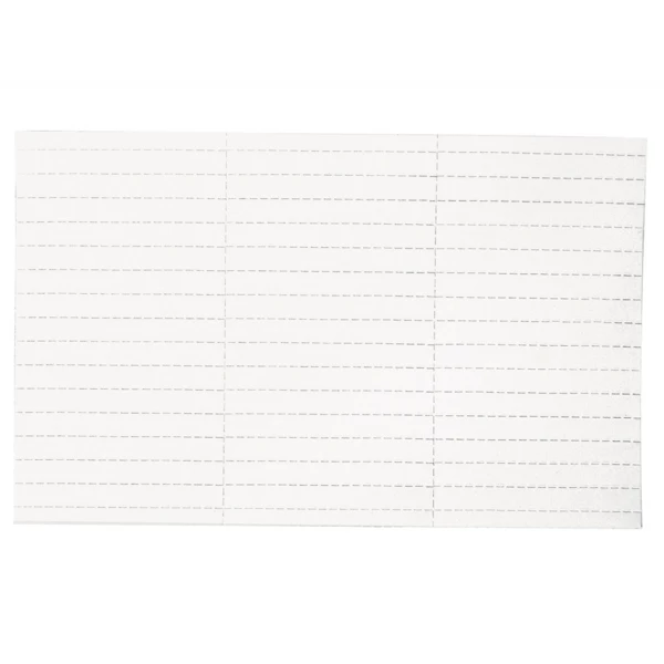 Vkládací štítky do magn. drážek bílé 30x90 mm 40 ks