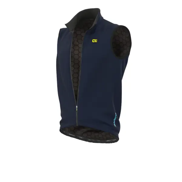 Voděodolná cyklistická vesta ALÉ pánské KLIMATIK GUSCIO  GRAPHENE - Velikost 4XL