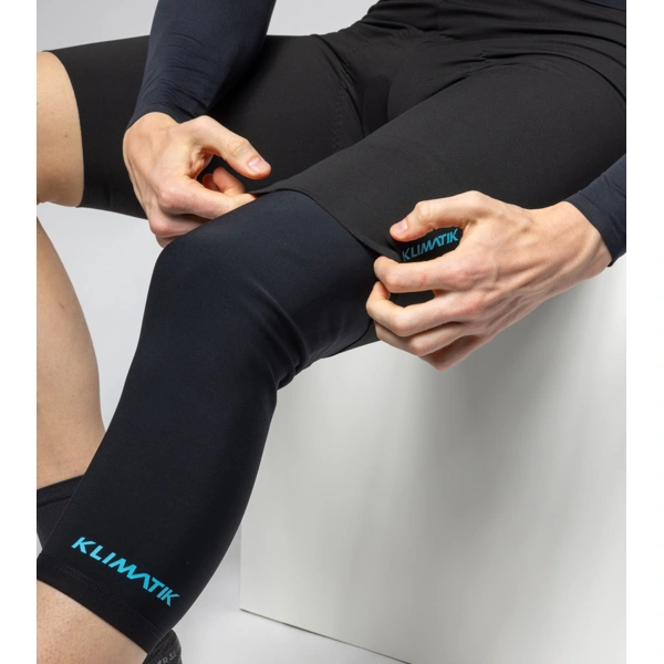 Voděodpudivé cyklistické návleky na kolena KLIMATIK WINTER K-ATMO - Velikost L