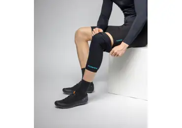 Voděodpudivé cyklistické návleky na kolena KLIMATIK WINTER K-ATMO - Velikost S