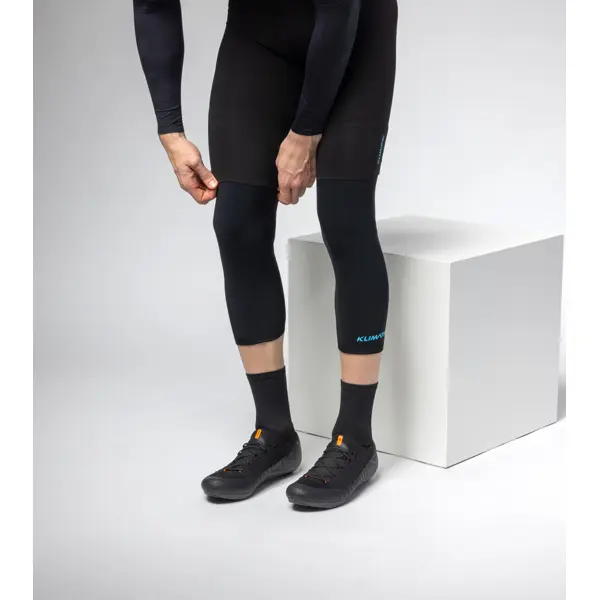 Voděodpudivé cyklistické návleky na kolena KLIMATIK WINTER K-ATMO - Velikost XS