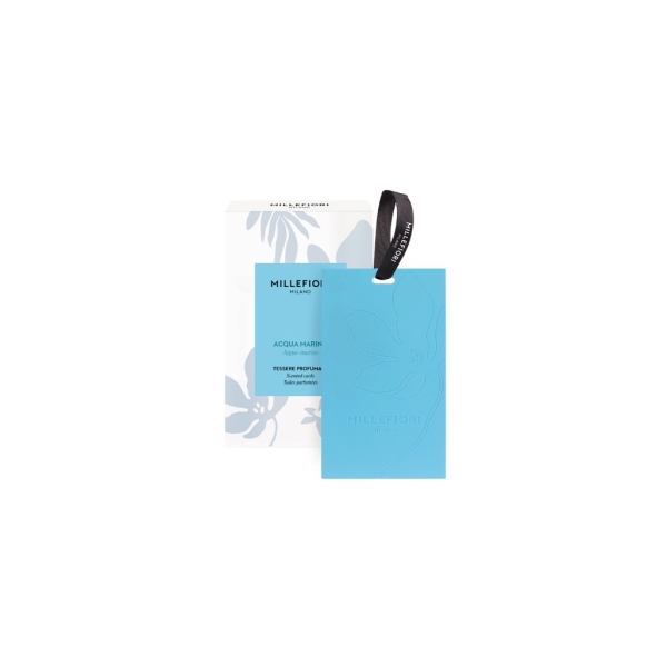 Vonná karta Laundry - Acqua Marina, 3 ks