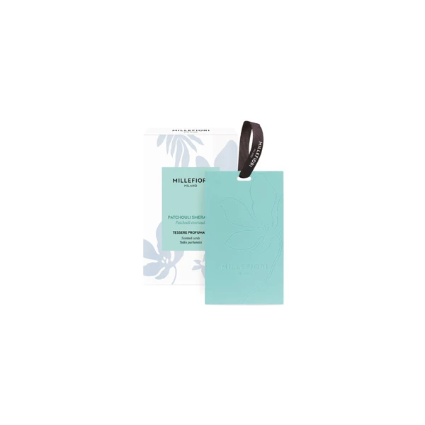 Vonná karta Laundry - Patchouli Smeraldo, 3 ks