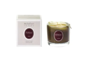 Vonná svíčka Millefiori Milano Via Brera Samet
