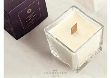 Vonná svíčka s dřevěným knotem s vůní HABANA TOBACCO - 210 g